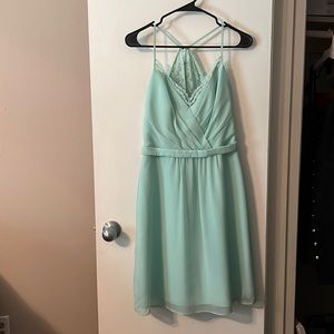 Bridesmaid dress, mint